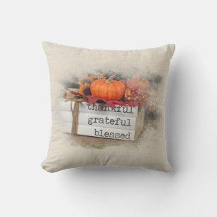 Coussin Livres Thanksgiving