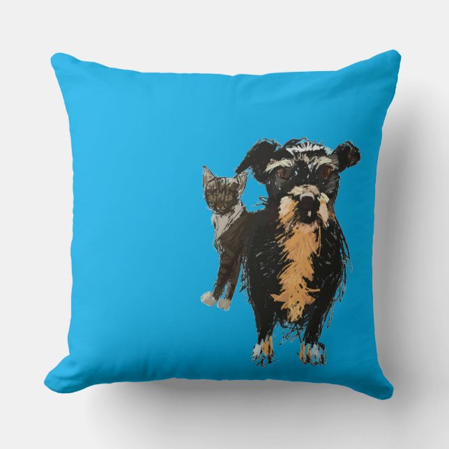 Coussin Lizzie&Kitty  (Recto)