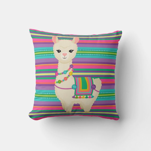 Coussin Llama (Recto)