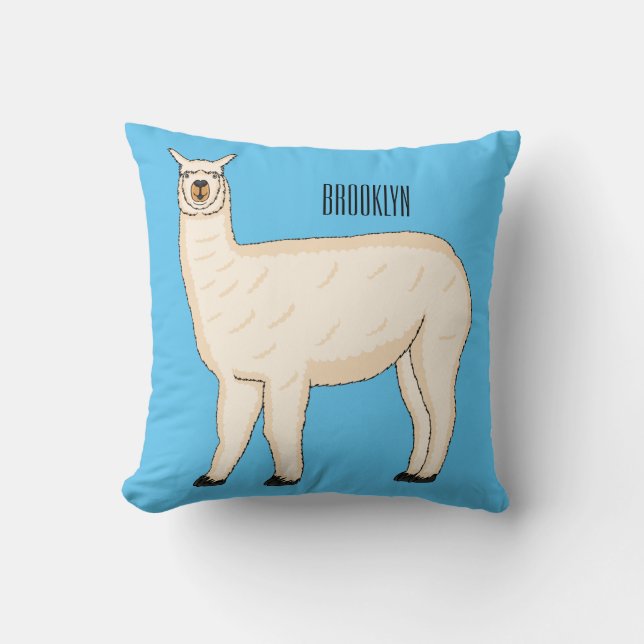 Coussin Llama (Recto)