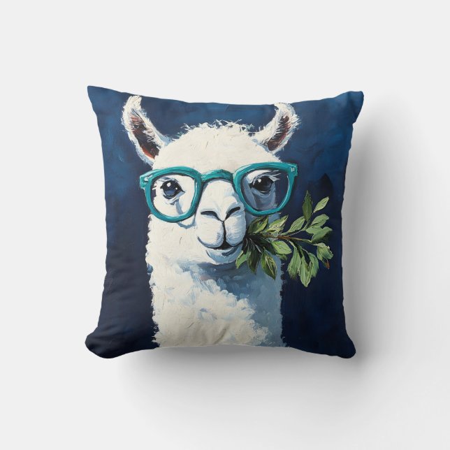 Coussin Llama Chic Intelligent (Recto)