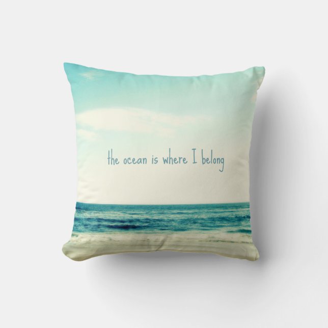 COUSSIN L'OCÉAN EST OÙ J'APPARTIENS (Recto)