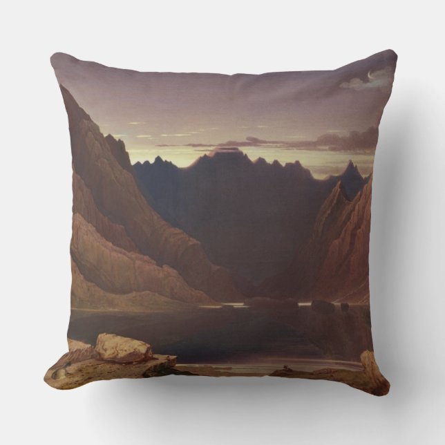 Coussin Loch Coruisk, île de Skye - aube, c.1826-32 (la (Recto)