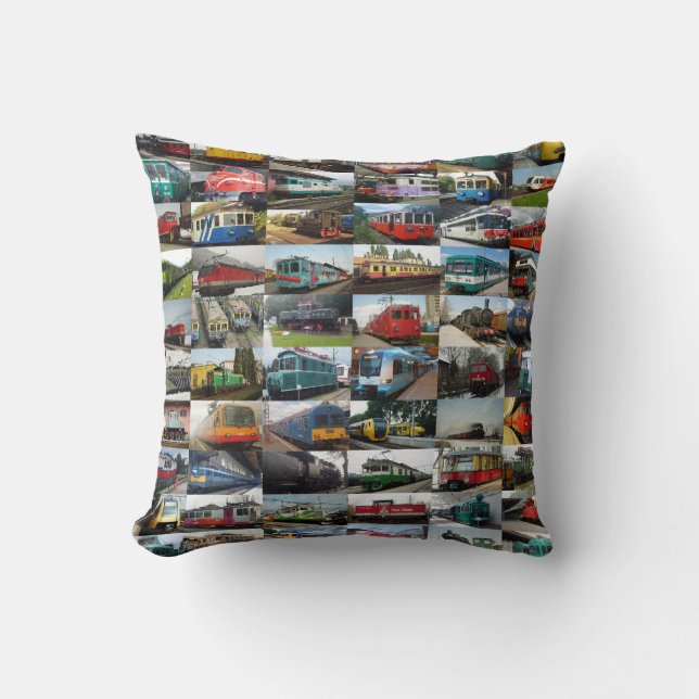 Coussin locomotif de train (Recto)