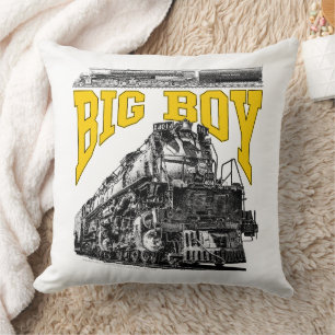 Coussin Locomotive à vapeur Big Boy 4014. Classe 4000 de l