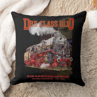 Coussin Locomotive à vapeur DRB Classe 01.10. Deutsche Rei