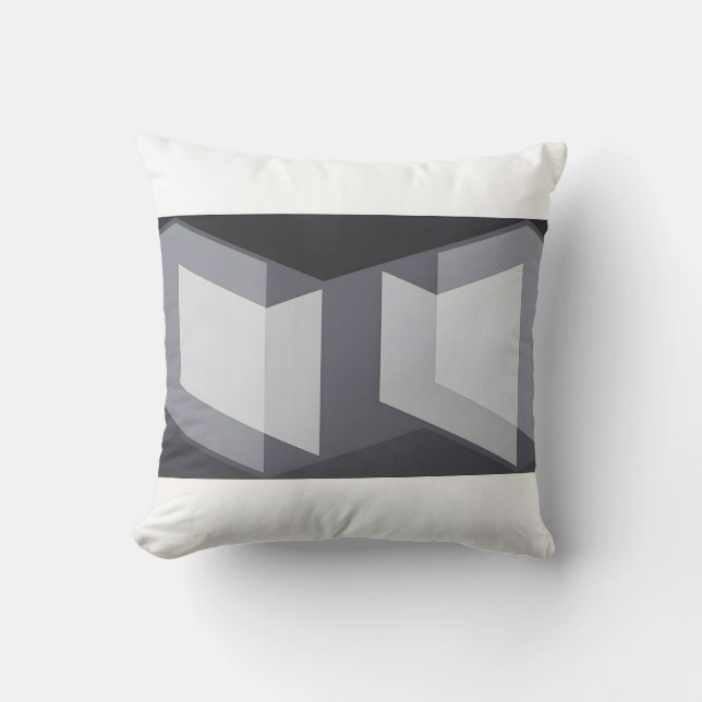 Coussin l'œuvre d'art de Josef Albers (Recto)
