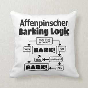 Coussin Logique d'écorçage Affenpinscher