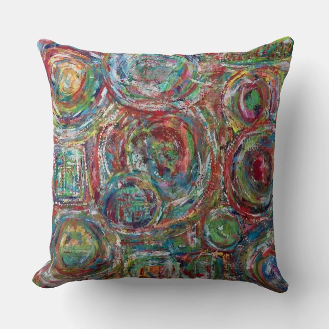 Coussin Logo 2 20 x 20 Poly Throw Pillow (Recto)