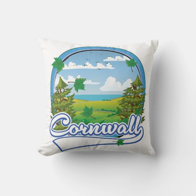 Coussin logo de Cornwall Travel (Recto)