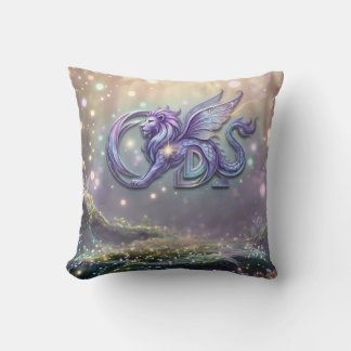 Coussin logo de la marque schimeria