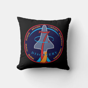 Coussin Logo de la mission STS-95 de la navette spatiale D