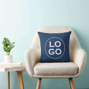 Coussin Logo de l'entreprise personnalisée ou image sur Na