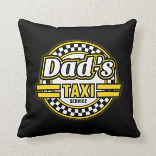 Coussin Logo de service du taxi du papa
