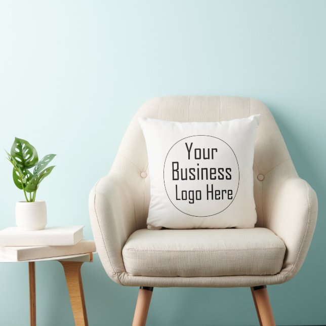 Coussin Logo de votre entreprise ici (Chaise)