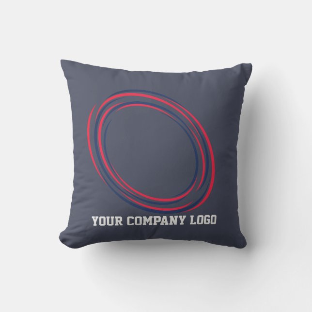 Coussin LOGO DE VOTRE ENTREPRISE, personnalisé (Recto)