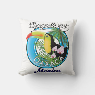 Coussin Logo de voyage Oaxaca Mexique