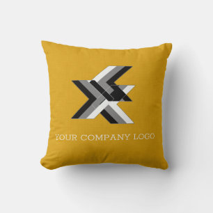 Coussin LOGO DE YOUR COMPANY, personalized Throw Pillow