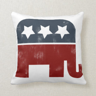 Coussin Logo d'éléphant GOP