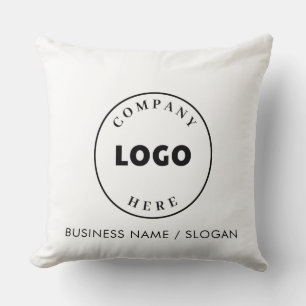 Coussin Logo d'entreprise moderne sur mesure
