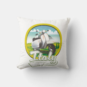 Coussin logo Italie Voyage Scooter