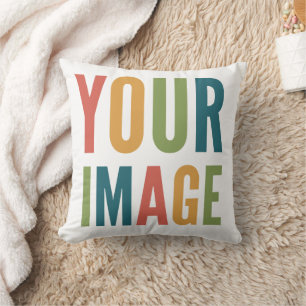 Coussin Logo personnalisé ici Ajoutez votre propre desig