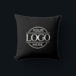 Coussin Logo promotionnel Black Corporate Company Business<br><div class="desc">Augmentez votre image d'entreprise avec ce produit promotionnel élégant et personnalisé, conçu pour les entreprises à la recherche d'une esthétique moderne et minimaliste. Le design noir et blanc impressionnant exhale le professionnalisme, ce qui le rend parfait pour les campagnes de marketing d'entreprise, l'image de marque des petites entreprises et la...</div>