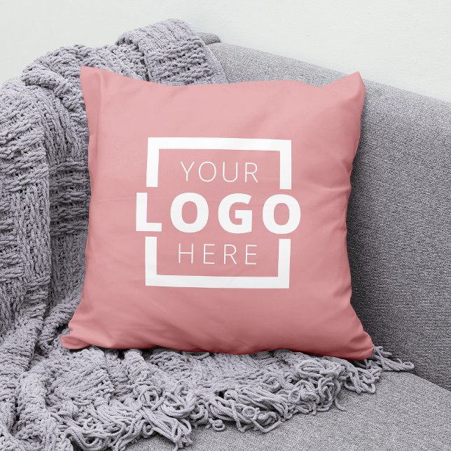 Coussin Logo promotionnel personnalisé de l'entreprise (Créateur téléchargé)