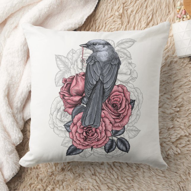 Coussin L'oiseau à la clé d'argent (Couverture)