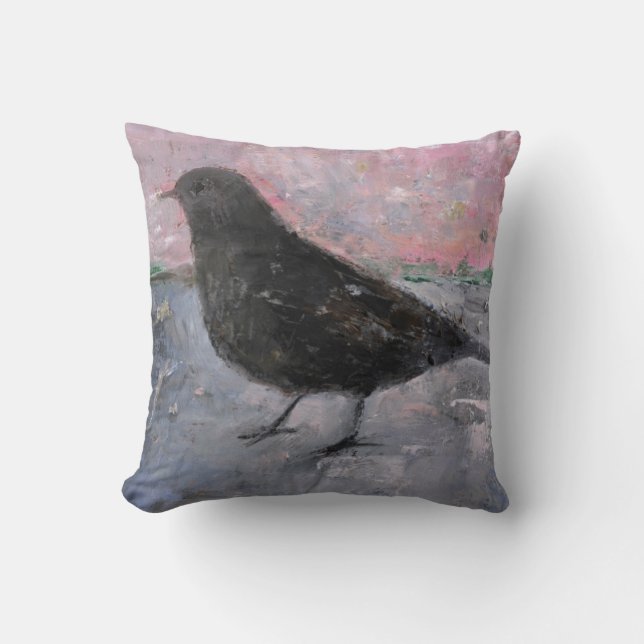 Coussin L'oiseau tôt 2008 (Recto)