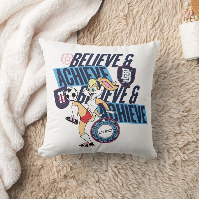 Coussin Lola Bunny LOONEY TUNES™ Soccer Club Graphic (Couverture)