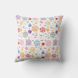 Coussin Lollipop Motif coloré