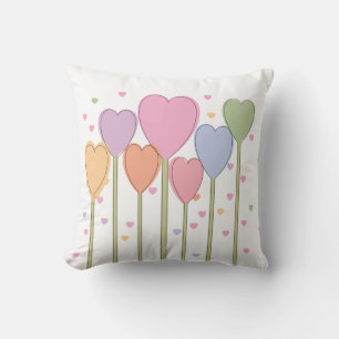 Coussin Lollipops de coeur lunaire