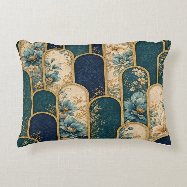 Coussin lombaire Art déco élégant (Devant)