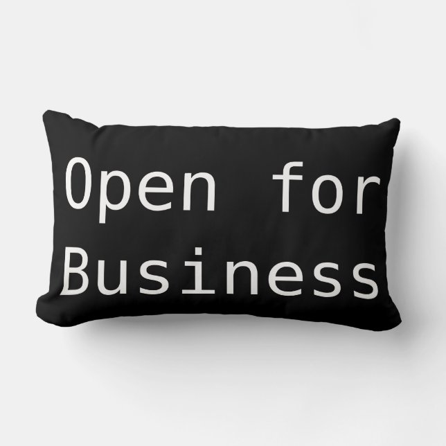 Coussin lombaire de polyester de "affaires" (Recto)