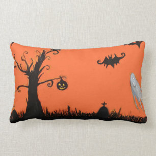 Coussin lombaire d'illustration de Halloween