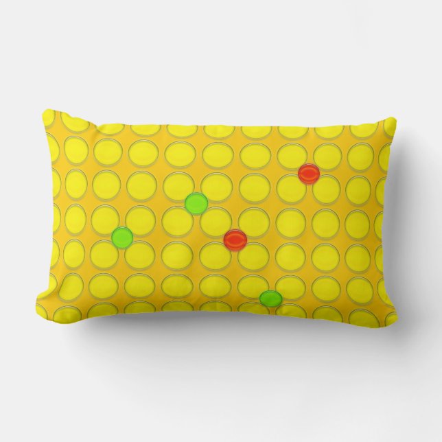 Coussin (lombaire) - Points graphiques (Recto)