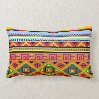 Coussin lombaire tribal aztèque