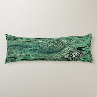 Coussin Long - Fresh Flip: The Green‑Blue Mood Cus