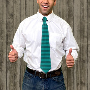 Coussin Look Turquoise Stripes nouveauté Cravate