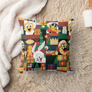 Coussin LOONEY TUNES™Motif de blocs de vacances