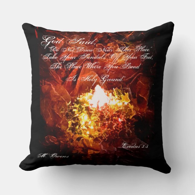 Coussin L'Oreiller à lancer de Bush (Recto)