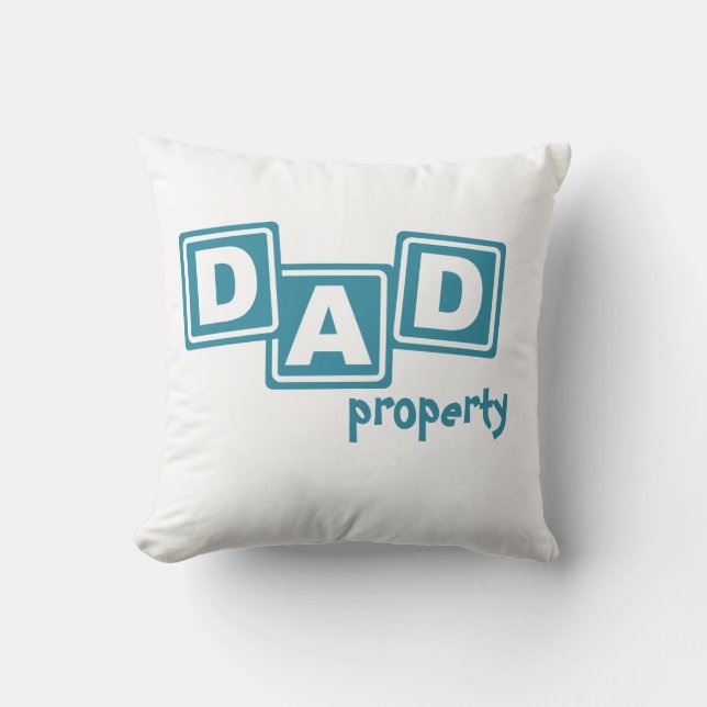 Coussin L'oreiller de papa (Recto)