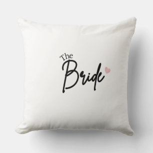 Coussin L'oreiller jeté blanc de la mariée