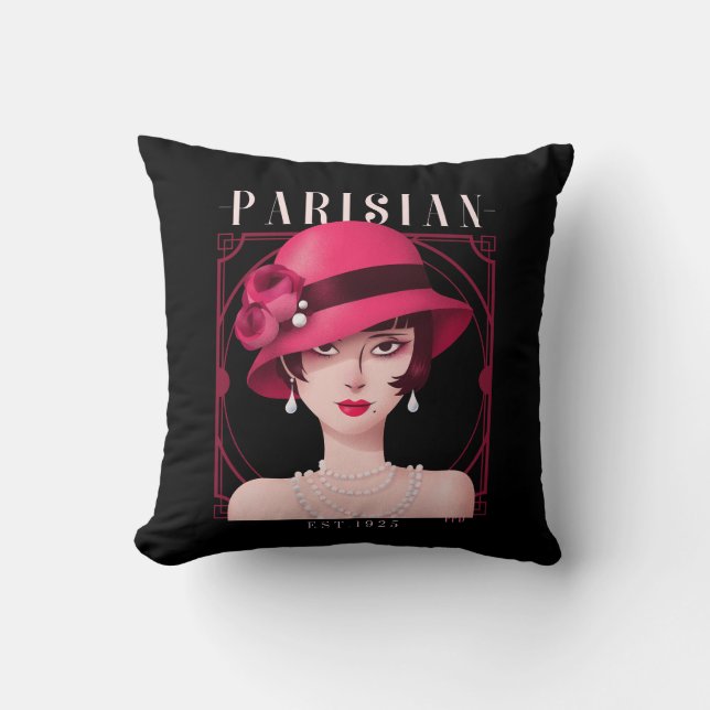 Coussin L'Oreiller Parisien (Recto)