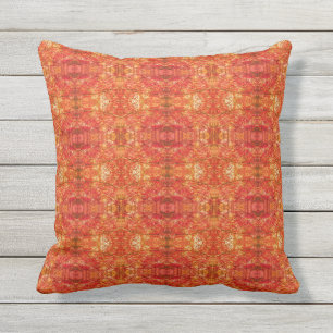 Coussin L'Oreillère Abstraite De Chute Laisse Orange Outd
