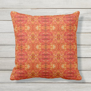 Coussin L'Oreillère Abstraite De Chute Laisse Orange Outdo