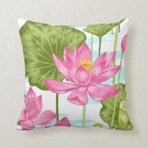 Coussin Lotus, rêverie