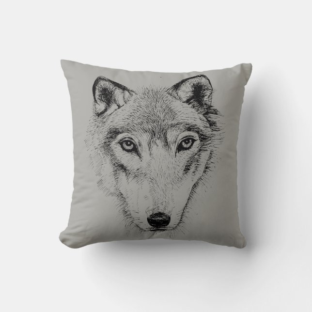 Coussin loup (Recto)