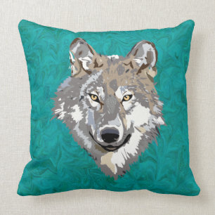 Coussin loup